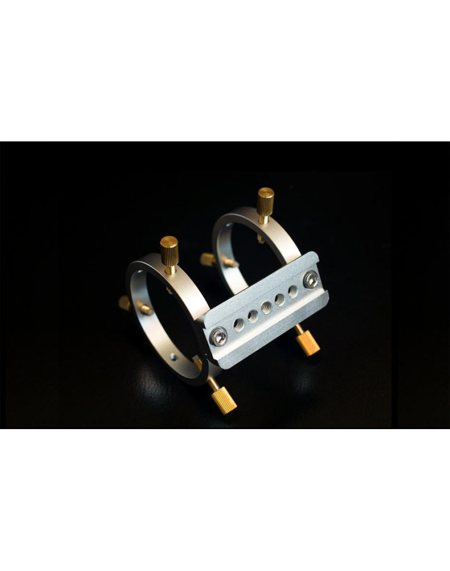 New Telescope Finder Guider Tube Rings with dovetail mounting plate Dia